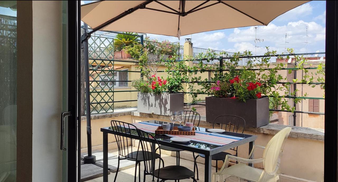 Una Favolosa Terrazza Nel Centro Di Roma 외부 사진